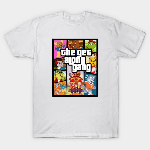 Get Along GTA T-Shirt by BigOrangeShirtShop